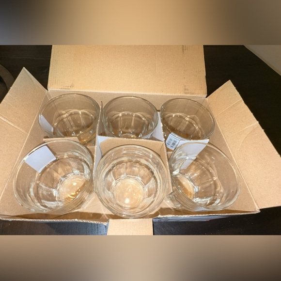 NWT Bormioli Rocco Rock Bar stackable glasses, 9.25 oz. Rocks Glasses, set of 6. - Picture 1 of 11